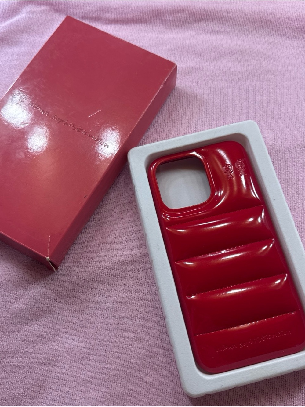 Urban sophistication red case for the 14 pro max
